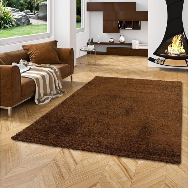 Pergamon Hochflor-Teppich Hochflor Langflor Teppich Aloha, Rechteckig, Höhe: 40 mm
