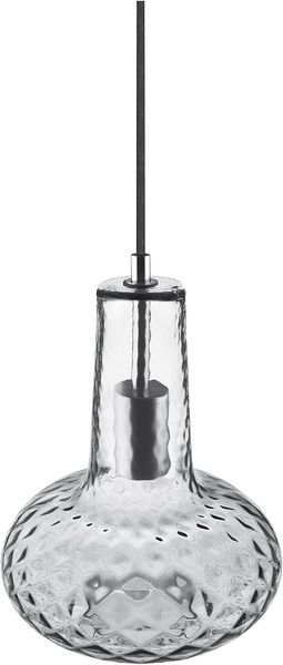 LEDVANCE Vintage Edition 1906, Deckenleuchte mit E27 Sockel, Rauchgraues Glas, Ohne Leuchtmittel, Carved Pendant Pear