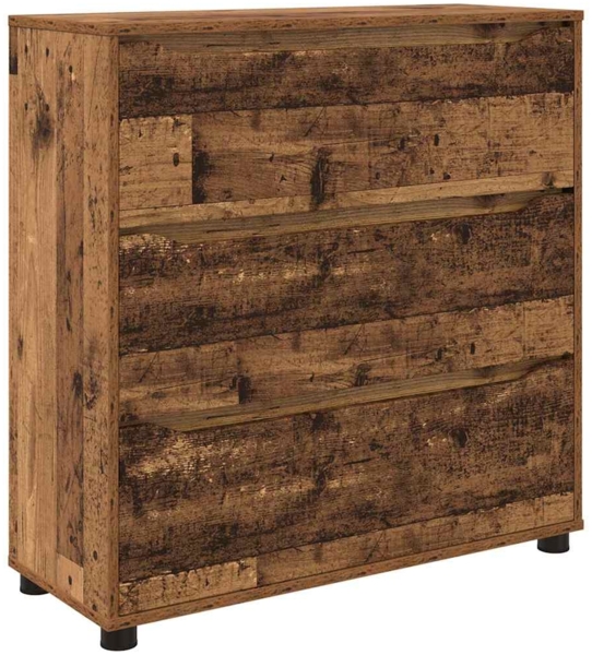 vidaXL Aufbewahrungsschrank Altholz 80 x 31 x 81 cm Holzwerkstoff 888855