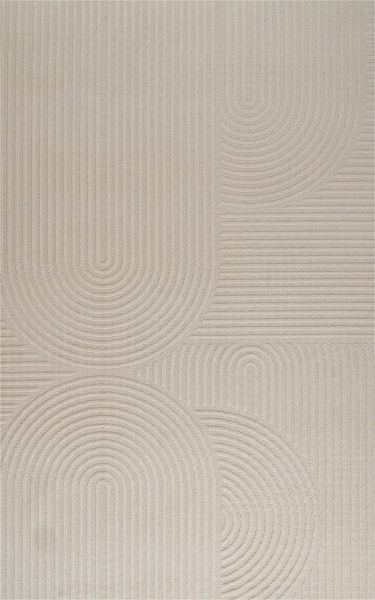 OTTO home Teppich Jola, In- und Outdoor geeignet, Hoch-Tief-Design, Scandi, rechteckig, Höhe: 9 mm, Hoch-Tief-Struktur, Zen, Wetterfest & UV-beständig, Balkon, Camping Bild 2