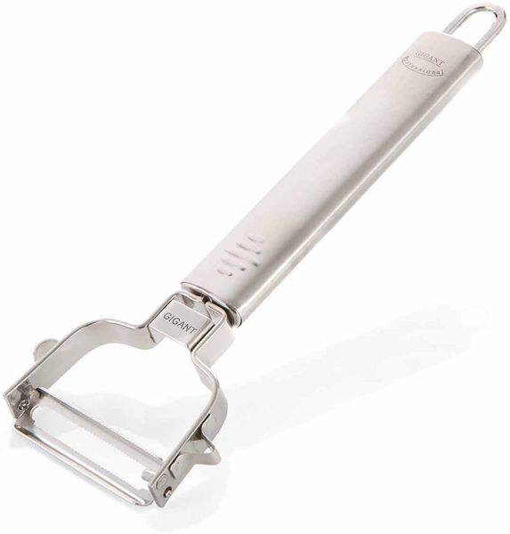 Gigant® Schäler Set 2-teilig – Multi Gemüseschäler & Julienne Schäler aus Edelstahl – Spargelschäler, Kartoffelschäler, Gemüse Hobel für Salate & Wok – spülmaschinenfest