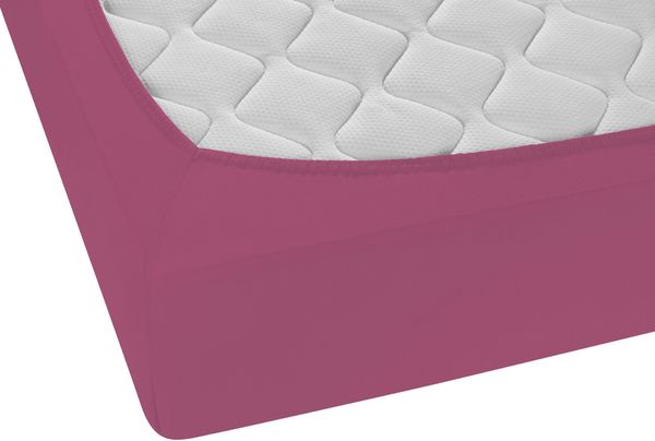 biberna Feinjersey-Spannbetttuch 0077144, brombeer, 1x 140x200 cm - 160x200 cm Bild 2