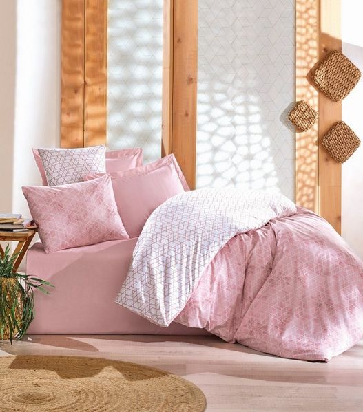 L'Essentiel Maison Bettwäsche Set Best, Baumwolle, 3 teilig, 100% Baumwolle (Ranforce) Hochwertiger Pigmentdruck 4 gängigen Größen