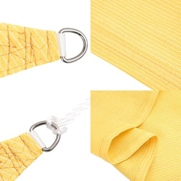 vidaXL Sonnensegel 160 g/m² Beige 3x5 m HDPE 311129 Bild 7