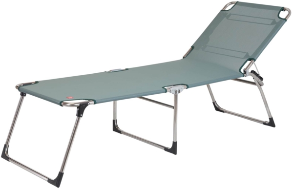 Dreibeinliege Amigo 40+ aus Aluminium, Salbei