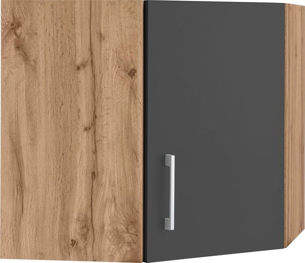 KOCHSTATION Eckhängeschrank KS-Colmar 60 x 60 cm, mit Metallgriff