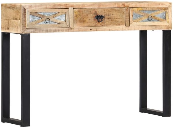 Konsolentisch, Beistelltisch, Konsole 110 x 30 x 76 cm Mangoholz Massiv Bild 2