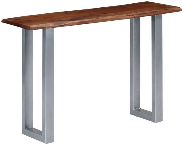 vidaXL Konsolentisch 115x35x76 cm Massivholz Akazie und Eisen 247830 Bild 8