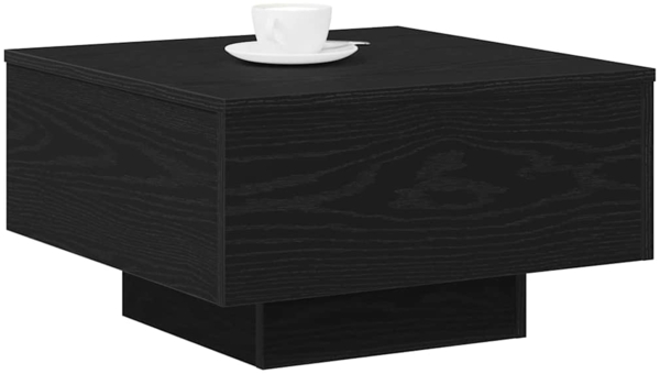 vidaXL Couchtisch Schwarz Eichen-Optik 55 x 55 x 31 cm 862993 Bild 2