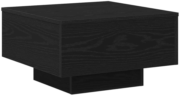 vidaXL Couchtisch Schwarz Eichen-Optik 55 x 55 x 31 cm 862993 Bild 1