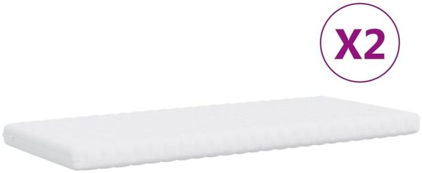 vidaXL Tagesbett Ausziehbar mit Matratzen Dunkelgrau 100x200 cm Samt 3197095 Bild 6