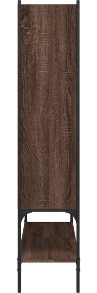 vidaXL Bücherregal Braun Eichen-Optik 102x30x141,5 cm Holzwerkstoff 3214333 Bild 6