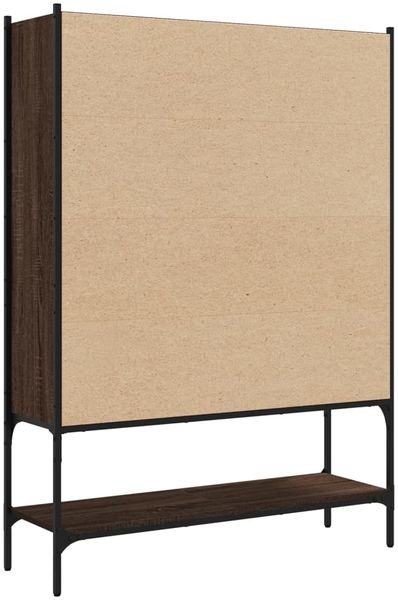 vidaXL Bücherregal Braun Eichen-Optik 102x30x141,5 cm Holzwerkstoff 3214333 Bild 7
