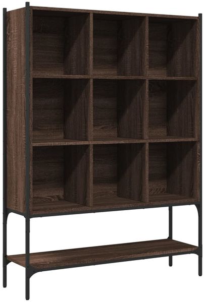 vidaXL Bücherregal Braun Eichen-Optik 102x30x141,5 cm Holzwerkstoff 3214333 Bild 2