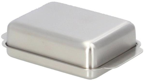 Zack Butterdose Zack Contas Butterdose Edelstahl seidenmatt, Edelstahl