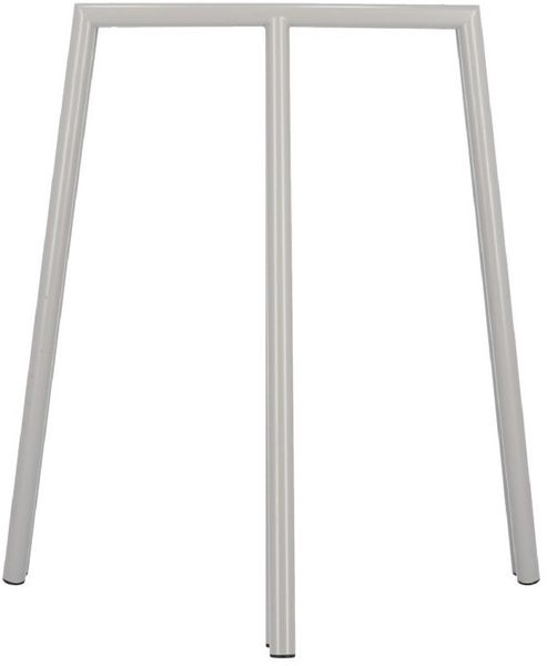 Tischgestell Benito 2er Set, pulverbeschichtetes Metall, modern, Taupe, für flexible Tischlösungen