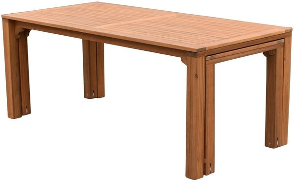 MERXX Gartentisch Flex Ausziehtisch, erweiterbar, BxT: ca. 90/73x185/370 cm, auch separat aufstellbar