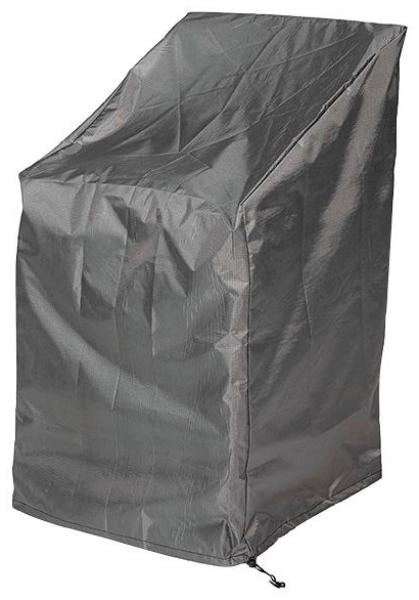 AeroCover Schutzhülle für Stapelsessel Stapelstühle 67x67xH80/110 cm Schutzhaube Sesselabdeckung