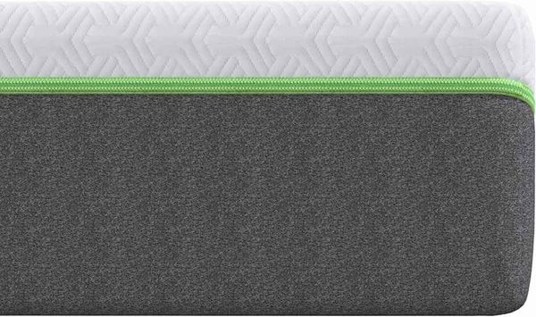 vidaXL Matratze Weiß und Grau 140 x 190 cm Jacquard-Stoff 4106365 Bild 7