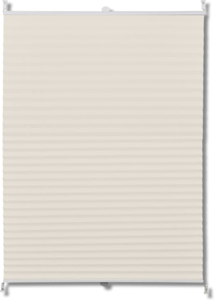 Plissee Rollo Jalousie Plisseerollo 90x150cm Creme 240639