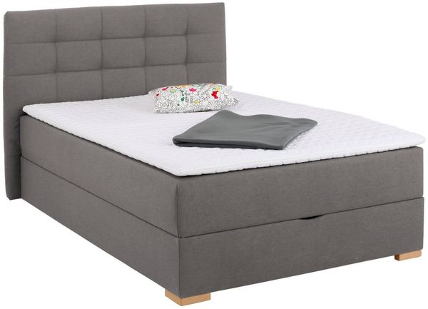 Home affaire Boxbett Olivet, in 4 Farben, 4 Breiten, 2 Matratzenarten, auch in Überlänge 220 cm