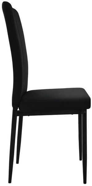ML-DESIGN Stuhl Esszimmerstuhl mit Rückenlehne Samtbezug & Metallbeinen Küchenstühl (4 St), Polsterstuhl ergonomisch Esstisch-Stuhl Wohnzimmerstuhl Bild 3