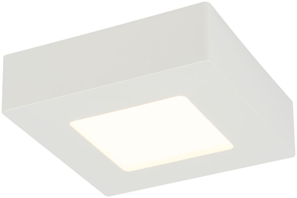 LED Aufbau Panel, 450 Lumen, warmweiß, eckig, L 12,2 cm, SVENJA