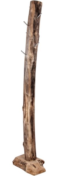 Garderobe Kleiderständer 40 x 25 x 170 cm Teak HAKON 70286559