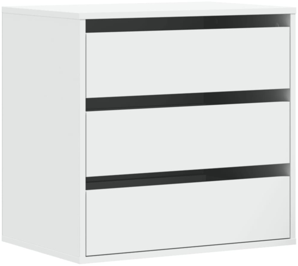 vidaXL Kommode Weiß 60x41x58 cm Holzwerkstoff 852843