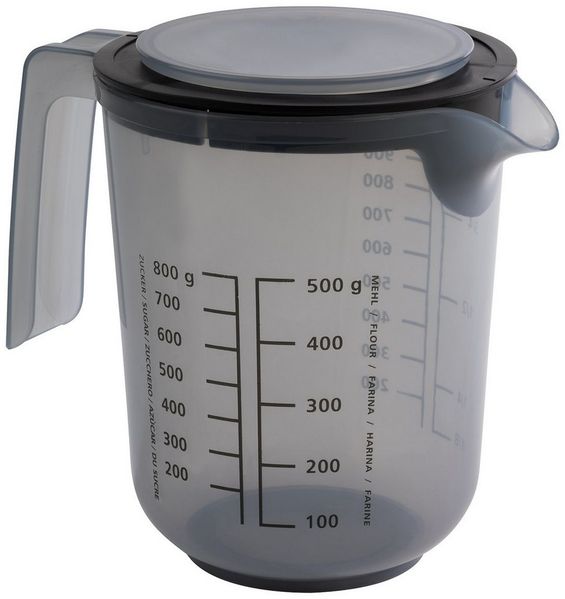 APS Rhrbecher mit Deckel "Mixup" grey