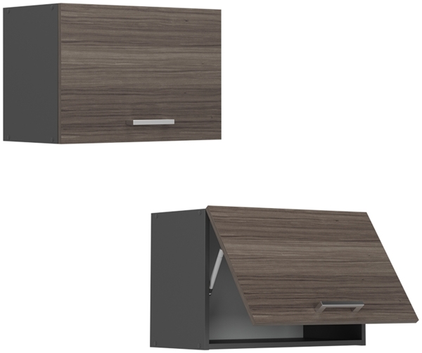 Hängeschrank R-Line Edelgrau 60 cm Flach Vicco Bild 5