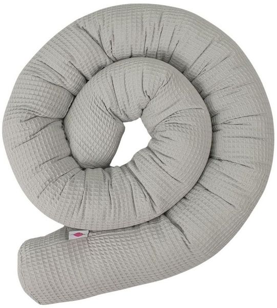Babymajawelt Bettrolle Bett Nestchen Schlange, Wickeltischumrandung Waffel, Lagerungshilfe im Schlaf, Sitzen, Liegen oder Entspannen. Made in EU