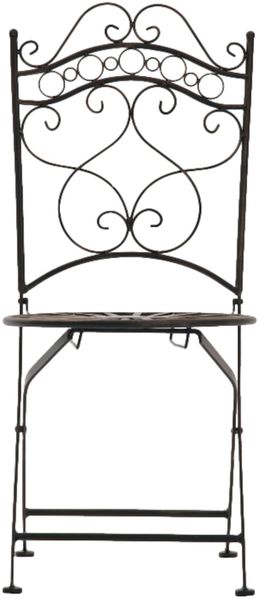CLP Stühle Indra handgefertigte Gartenstühle aus Eisen,bronze Bild 4