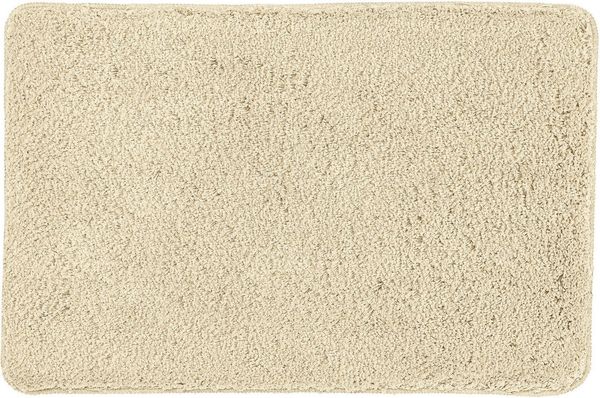 Kleine Wolke Badematte »Scott«, Badvorleger, Badezimmer Teppich, Höhe 12 mm, rutschhemmend beschichtet, fußbodenheizungsgeeignet, Polyester, rechteckig, Badteppich, Uni Farben, weich & kuschelig