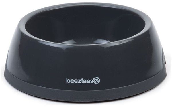 Beeztees Futternapf Hundenapf Kunststoff anthrazit