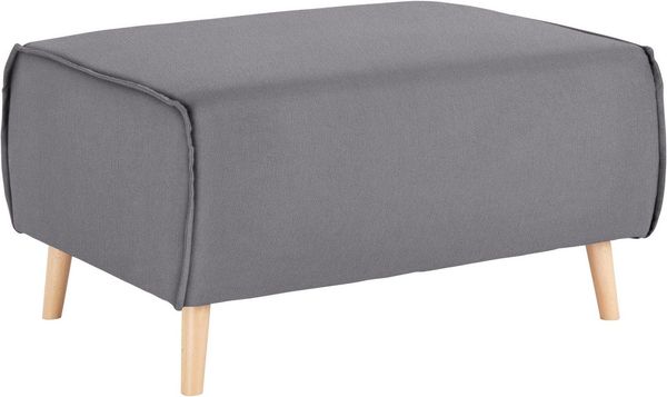 Home affaire Hocker Janek, mit Keder in scandinavischem Design
