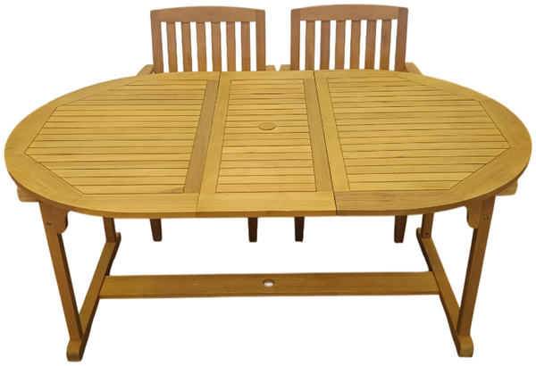 Gartengruppe Liberia oval + 6 King Sessel 180-260 cm