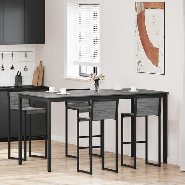 Stehtisch, Bartisch Holzwerkstoff 200 x 100 x 105 cm