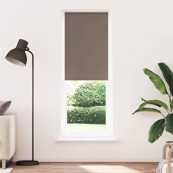 vidaXL Verdunkelungsrollo Kaffeebraun 70x230 cm Stoffbreite 65,7 cm 4011070