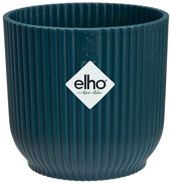 Elho Pflanztopf Vibes 9 cm x 9 cm tiefes blau