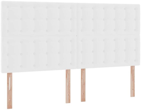 vidaXL Bett mit Stauraum und LED Reinweiß 180 x 200 cm Kunstleder 3372814 Bild 10