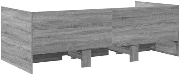 vidaXL Tagesbett mit Schubladen ohne Matratze Grau Sonoma 100x200 cm 3280816 Bild 6