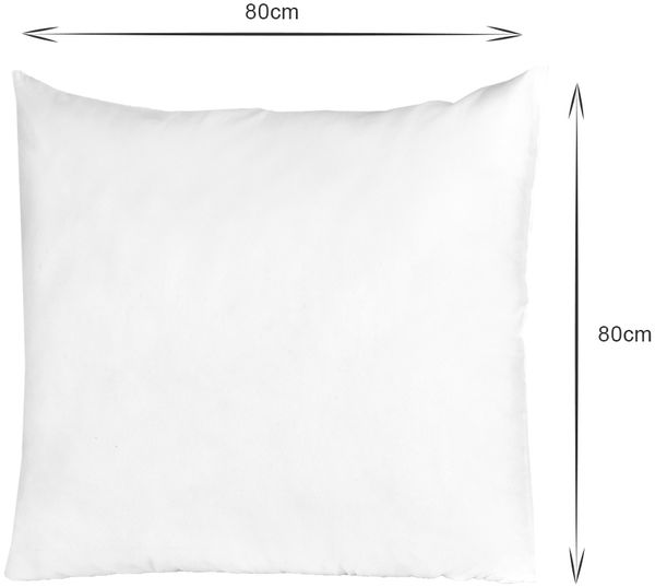 Kissen 2er Set, Kissenfüllung 80x80cm 2600g Weiches Mikrofaser - Kopfkissen Nacken und Kopf - Innenkissen Atmungsaktiv