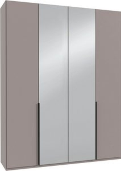 Wimex Kleiderschrank Mugano,in 8 Breiten,3 Höhen,2 Tiefen, viele Farben, Made in Germany (in Basic oder Premium Ausstattung) mit langen oder kurzen Griffen aus Metall, mit oder ohne Spiegel Bild 6