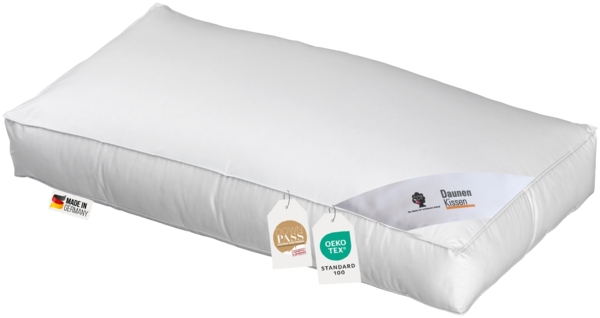 dormabell premium Gänsedaunen Nackenstützkissen Kopfkissen 40x80