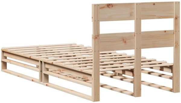 vidaXL Massivholzbett ohne Matratze 90x200 Kiefernholz 850794 Bild 8
