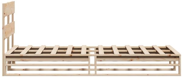 vidaXL Massivholzbett ohne Matratze 90x200 Kiefernholz 850794 Bild 7