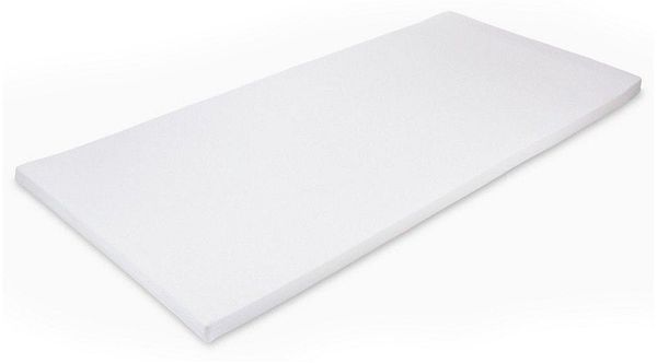 Trikotbezug 100% BW 160g/m² weiß 200x100x5 cm