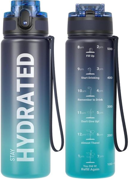Sahara Sailor Trinkflasche BPA frei Tritan 1L Sport Wasserflasche