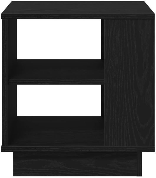 vidaXL Couchtisch Schwarz Eichen-Optik 40 x 40 x 43 cm Holzwerkstoff 862715 Bild 6